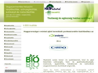 Részletek : Bio kárpittisztítás